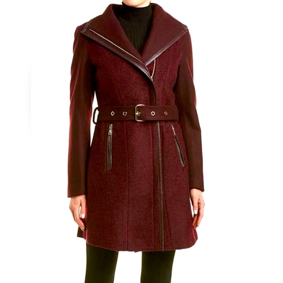 Tahari Jackets & Blazers - brand new with tags.  Tahari Women's Elaine Boiled
Combo Wool Coat